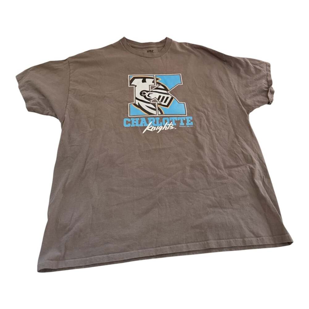 MV Sport Charlotte Knights MiLB Baseball Graphic T-Shirt 2X-Large